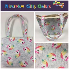 Medium Tote Bag - Unicorns